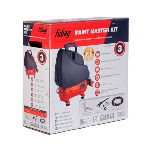 FUBAG Компрессорный набор Paint Master Kit безмасляный компрессор + 3 предмета в Симферополе фото