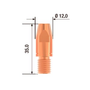 FUBAG Контактный наконечник M10х35 мм CuCrZr D=1.4 мм (25 шт.) в Симферополе фото