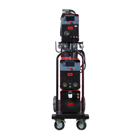 FUBAG Сварочный полуавтомат XMIG 500T DW PULSE + Подающий механизм DRIVE XMIG DW PULSE  + Горелка FB 550W 3m + Блок жидкостного охлаждения Cool XMIG + Шланг-пакет 5 метров 95мм2 14 pol с жидкостным охлаждением + Тележка  в Симферополе фото
