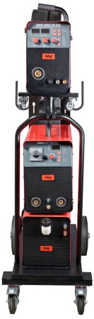 Сварочный полуавтомат INMIG 500T DW SYN + Подающий механизм DRIVE INMIG DW SYN + Шланг-пакет 5 м + Горелка FB 500 3 м + Блок жидкостного охлаждения + Тележка в Симферополе фото