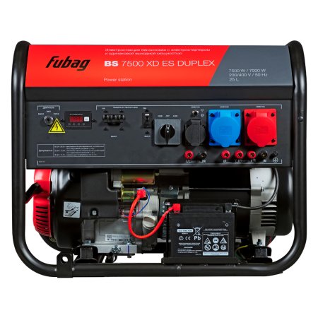 Бензиновый генератор FUBAG BS 7500 XD ES DUPLEX в Симферополе фото
