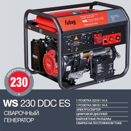 FUBAG Сварочный бензиновый генератор WS 230 DDC ES в Симферополе фото