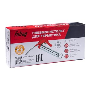 FUBAG Пневмопистолет для консистентной смазки (198л/мин 3бар) в Симферополе фото