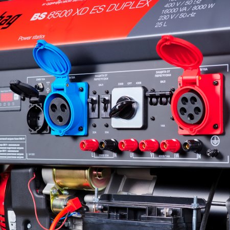 Бензиновый генератор FUBAG BS 8500 XD ES DUPLEX для одно и трехфазного режимов работы Бензиновый генератор FUBAG BS 8500 XD ES DUPLEX для одно и трехфазного режимов работы в Симферополе фото