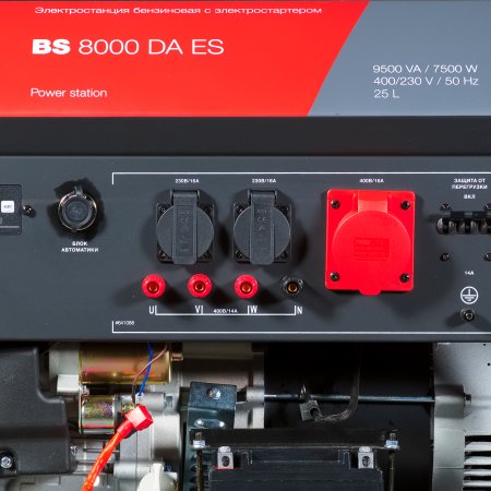 Бензиновый генератор FUBAG BS 8000 DA ES (трехфазный) с электростартером и коннектором автоматики Бензиновый генератор FUBAG BS 8000 DA ES (трехфазный) с электростартером и коннектором автоматики в Симферополе фото