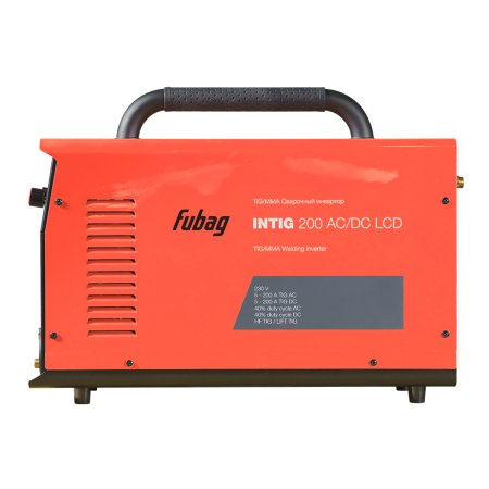FUBAG Инвертор сварочный INTIG 200 AC/DC Pulse LCD + Горелка FB TIG 26 5P 4m  в Симферополе фото