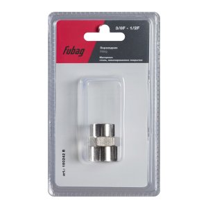 FUBAG Переходник 3/8 дюйма F - 1/2 дюйма F, блистер 1 шт в Симферополе фото