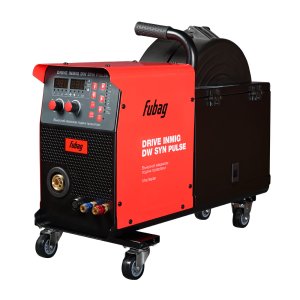 Сварочный полуавтомат_INMIG 500T DW SYN PULSE (арт. 31443) + Подающий механизм DRIVE INMIG DW SYN PULSE (41105) + Горелка FB 550W 3m (31652) + Блок жидкостного охлаждения Cool 70__для арт. 31406_31443_31453_31455_31456_31457_31454 (31409) + Тележка_для ар в Симферополе фото