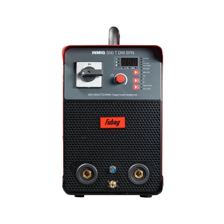FUBAG Cварочный полуавтомат INMIG 500T DW SYN + Подающий механизм DRIVE INMIG DW SYN +Шланг-пакет 5 метров 70мм2 14 pol с жидкостным охлаждением для INMIG 500T DW SYN + Горелка FB 500 3m + Блок жидкостного охлаждения Cool 70 + Тележка для аппаратов в Симферополе фото