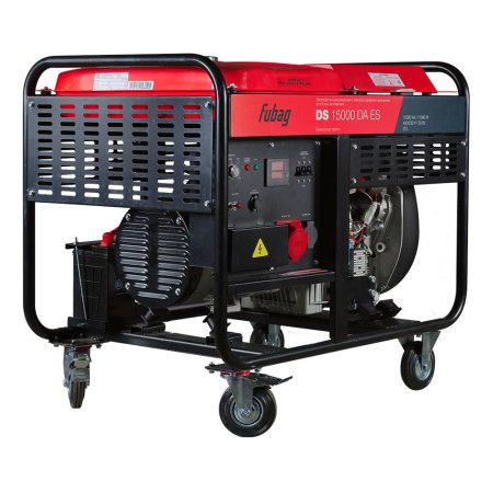Дизельный генератор (трехфазный) FUBAG DS 15000 DA ES с электростартером и коннектором автоматики Дизельный генератор (трехфазный) FUBAG DS 15000 DA ES с электростартером и коннектором автоматики