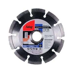 Алмазный отрезной диск FUBAG Universal Pro диам. 125/22.2 в Симферополе фото