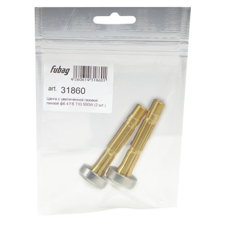 FUBAG Цанга c увеличенной газовой линзой ф6.4 FB TIG 550W (2 шт.) в Симферополе фото