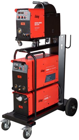 Сварочный полуавтомат INMIG 500T DW SYN + Подающий механизм DRIVE INMIG DW SYN + Шланг-пакет 5 м + Горелка FB 500 3 м + Блок жидкостного охлаждения + Тележка в Симферополе фото