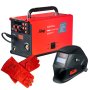 FUBAG Сварочный полуавтомат IRMIG 208 SYN PLUS (31447) + Маска сварщика Хамелеон IR 9-13N S (38072) + Сварочные краги на подкладке красные FWGN 10R (641180) в Симферополе фото