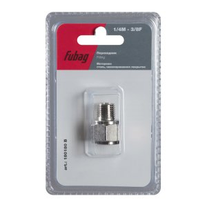 FUBAG Переходник 1/4 дюйма M на 3/8 дюйма F, блистер 1 шт в Симферополе фото