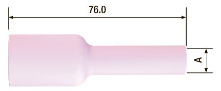 FUBAG Сопло керамическое для газовой линзы №6L ф10 FB TIG 17-18-26 (2 шт.) в Симферополе фото