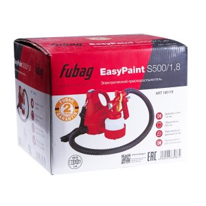 FUBAG Электрический краскораспылитель EasyPaint S500/1.8 с верхним бачком в Симферополе фото